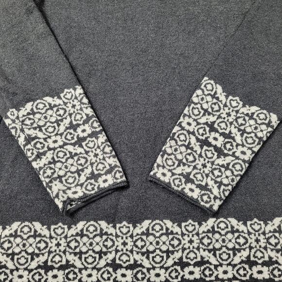 Cynthia Rowley Hooded Nordic Zip Cardigan size Medium - Picture 10 of 16